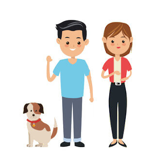 Punjabi Family + Dog