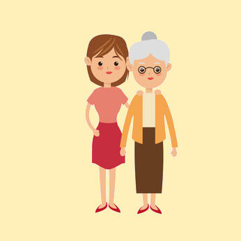 Take Care One Elderly Lady Age 90