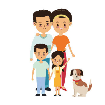 British/Italian family with baby and dogs 😊