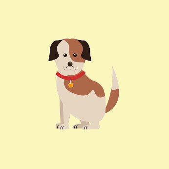 Toddle and pets family 